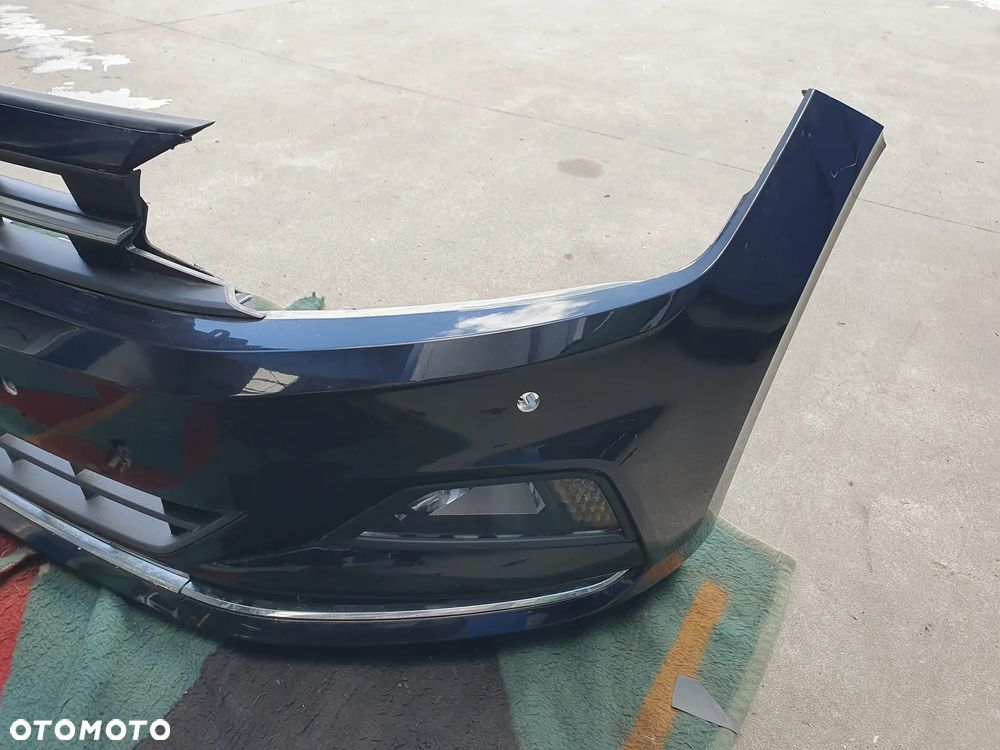 VW VOLKSWAGEN POLO 2G PRZEDLIFT 17-21 ZDERZAK PRZEDNI PRZÓD LC9X - 9