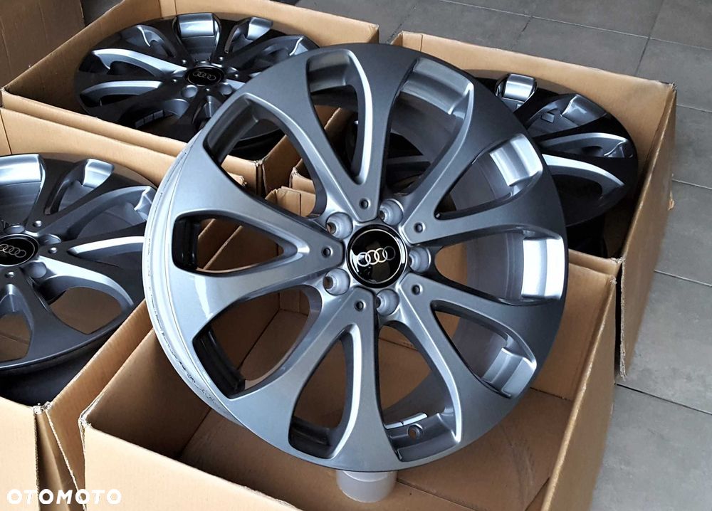 Alufelgi 18 5x112 Audi A4 A5 A6 A7 A8 Q3 Q5 Grafitowe Oryginalne! 243#