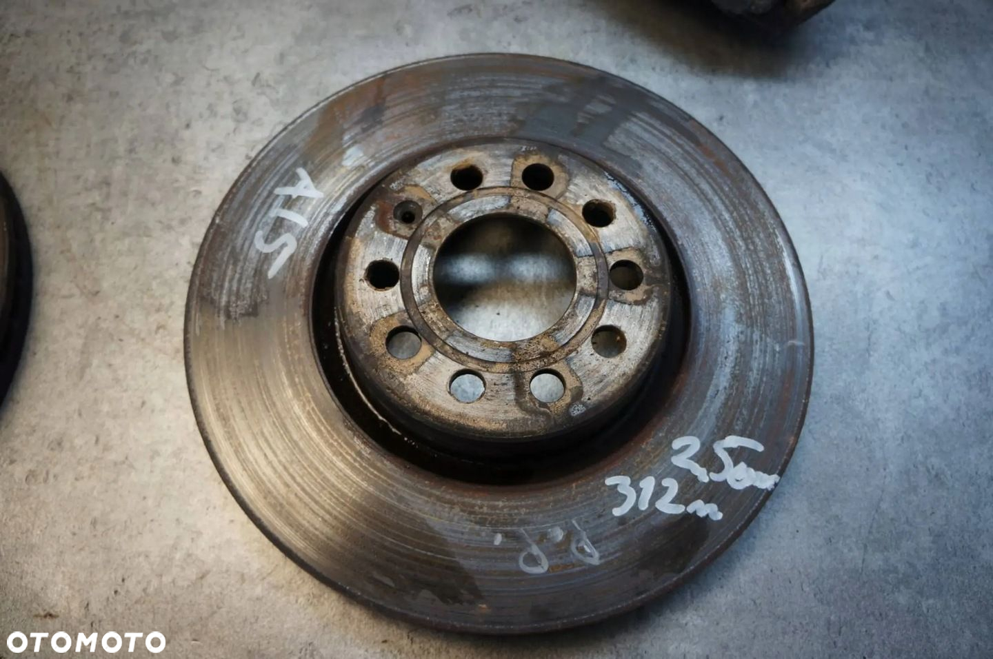 ZACISK ZACISKI TARCZE HAMULCOWE 312 MM SWAP AUDI TT A3 8P 2.0 TFSI - 5