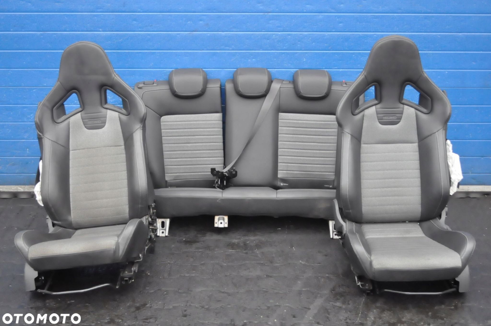 OPEL CORSA D VXR PRZEKŁADKA WNĘTRZA FOTELE KANAPA RECARO - 1