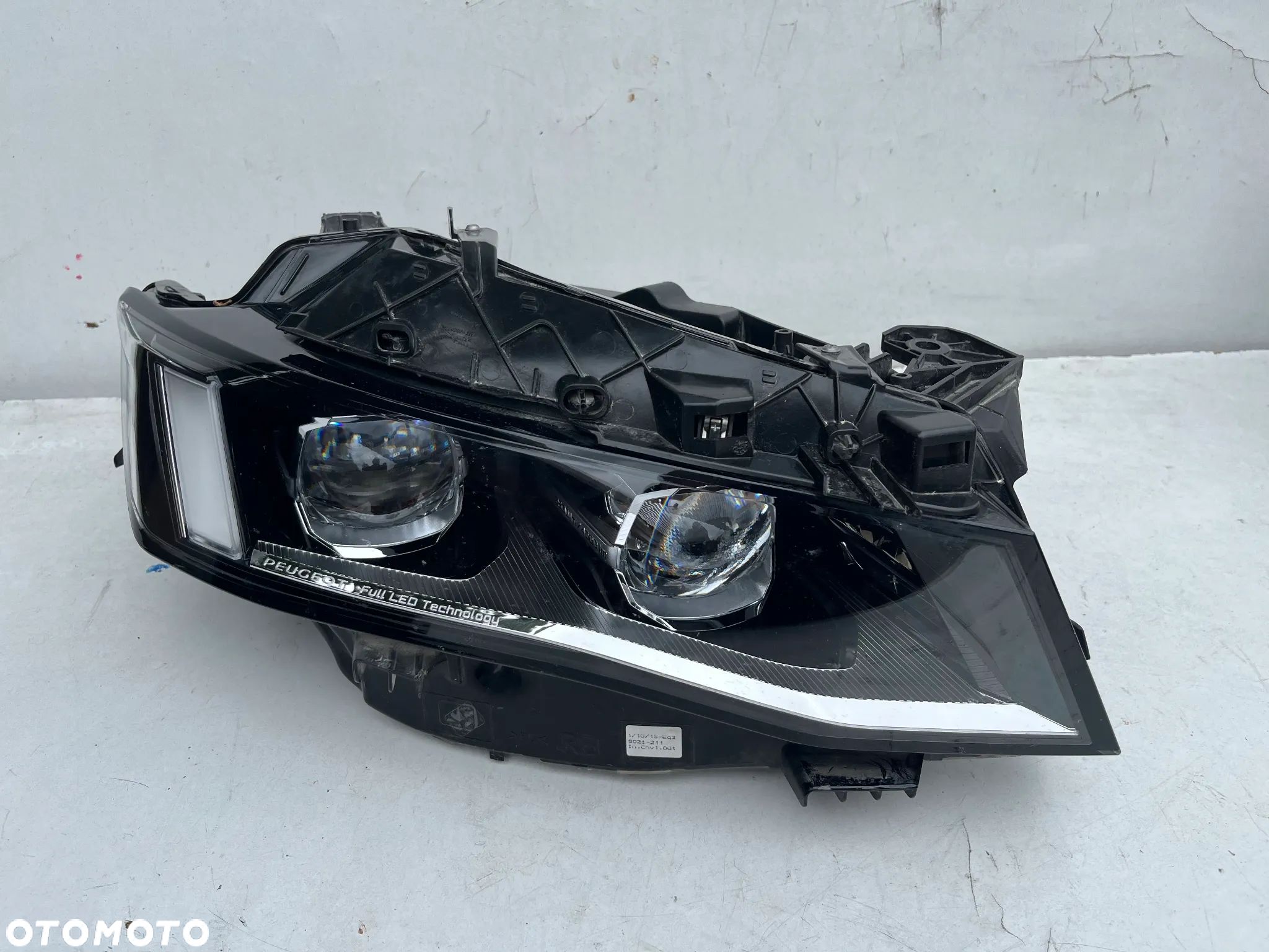 LAMPA PRZÓD PRAWA FULL LED PEUGEOT 508 II 2018- ORYGINAŁ 9823144480 - 1