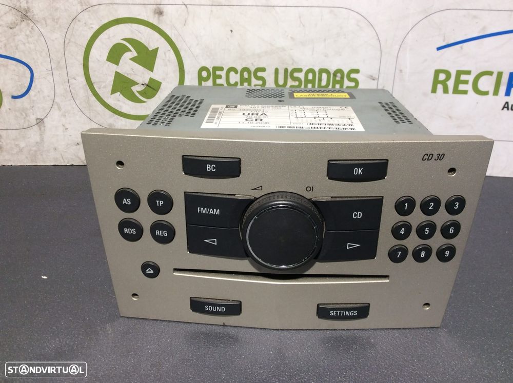 Radio Opel Astra GTC 497316088  CD30 - 1