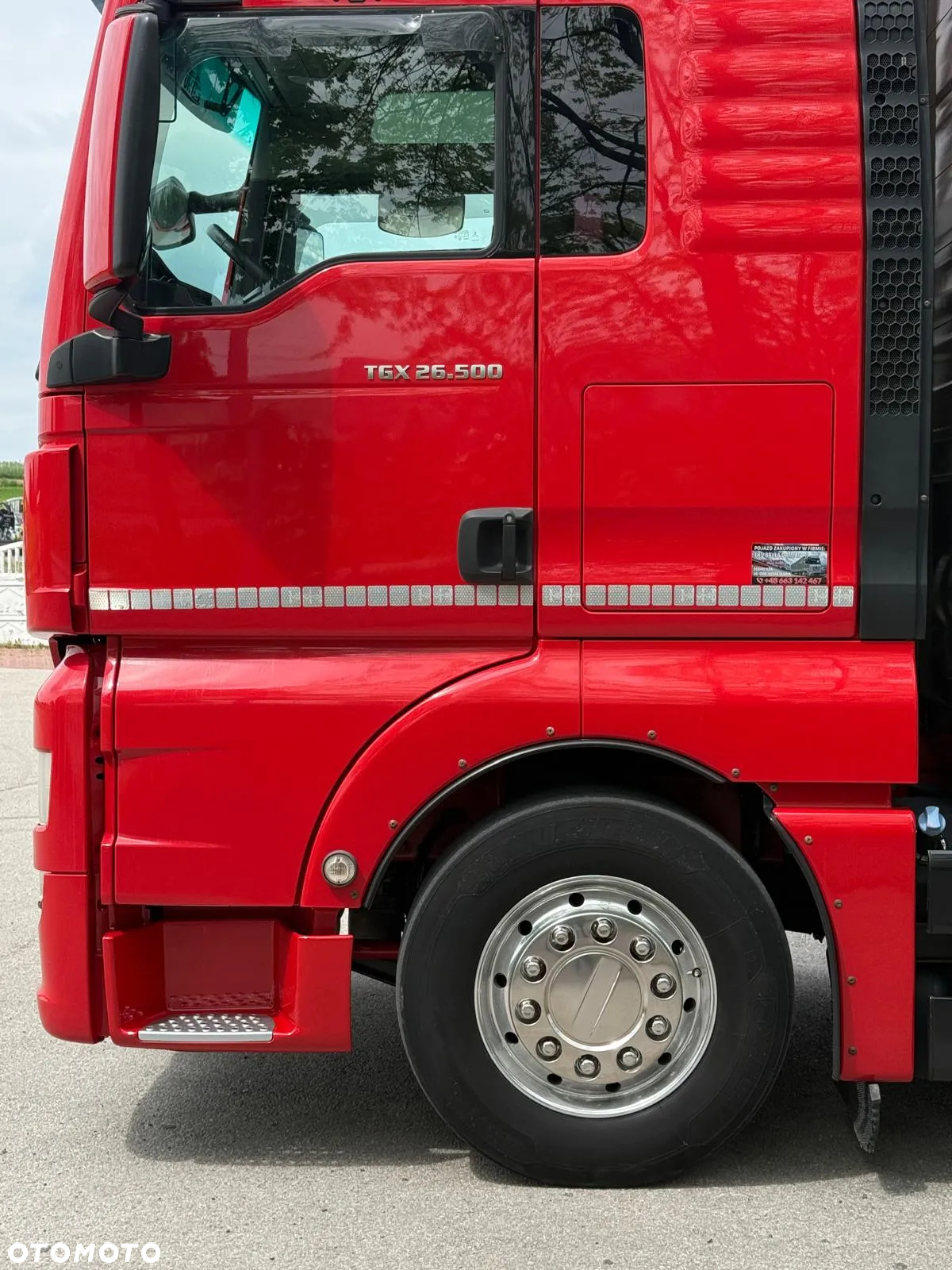 MAN TGX 26.500 / LIFT / 6X2 / KLIMA POSTOJOWA / 18PALET / E6 / FIRANKA / 18 TON ŁADOWNOŚĆ / WINDA / NISKI PRZEBIEG / JEDEN WŁAŚCICIEL / PODWIESZANA OŚ - 23