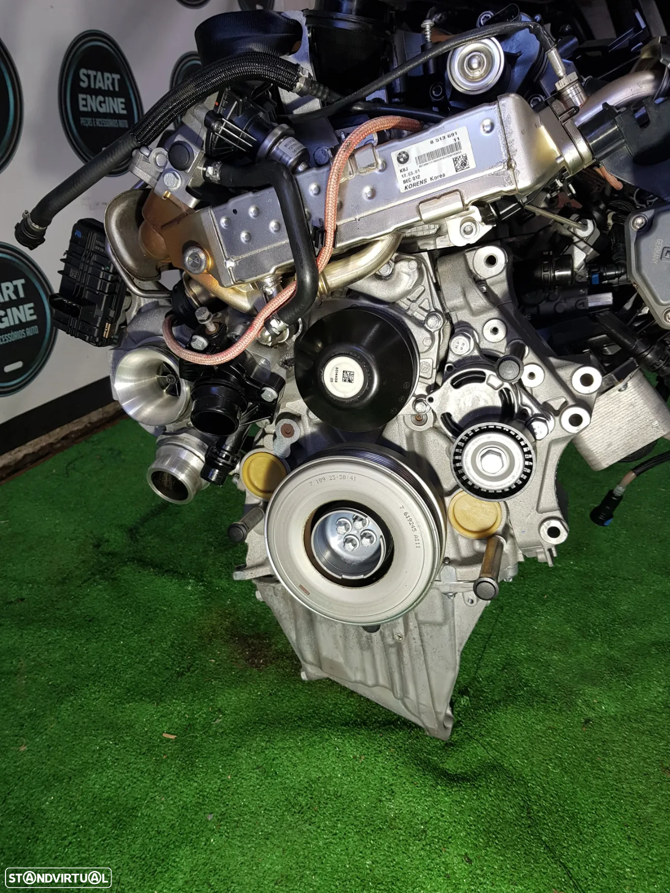 Motor Bmw 2.0D 190Cv B47D20A Xdrive Serie 1 2 3 4 5 X3 X4  120d 220d 420d 520d F20 F21 F30 F31 F80 F32 F36 F34 F33 F10 F11 - 8