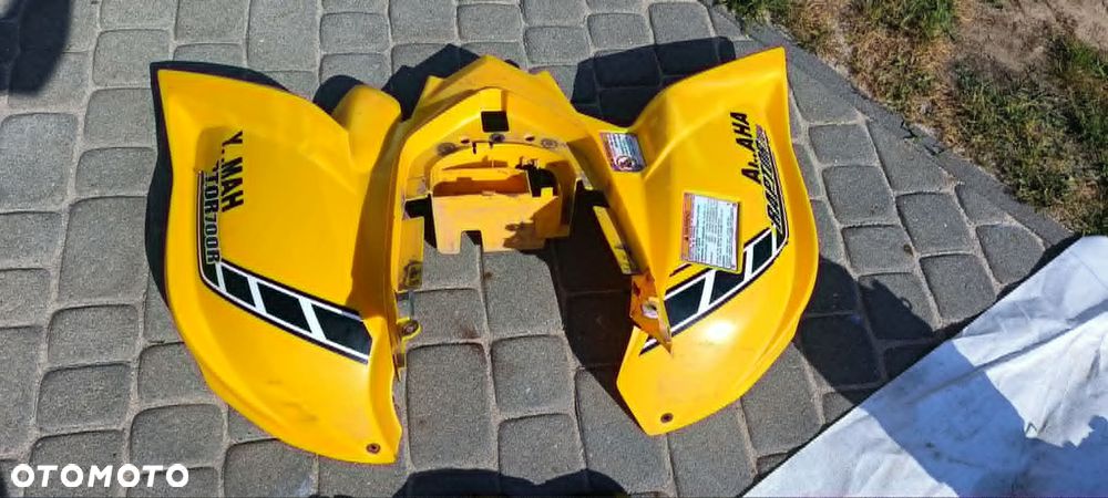 YAMAHA RAPTOR 700 CZĘŚCI SILNIK PLASTIKI LAMPY LICZNIK WYDECH WTRYSK MISKA OLEJOWA - 9