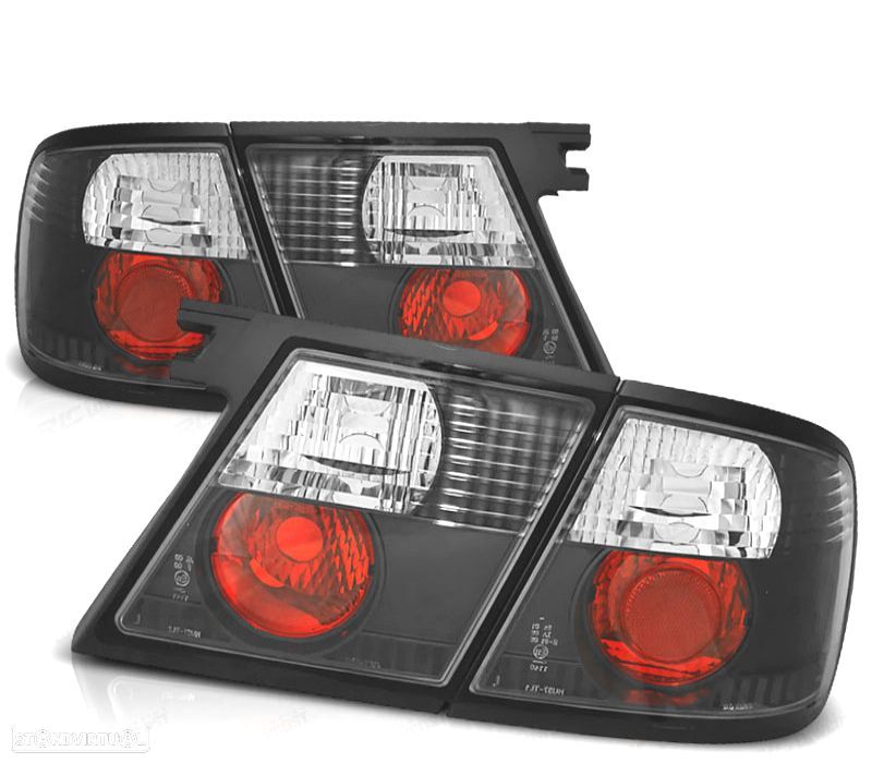 CONJUNTO DE FAROLINS PARA NISSAN PRIMERA P11 HATCHBACK 96-98 PRETO - 1
