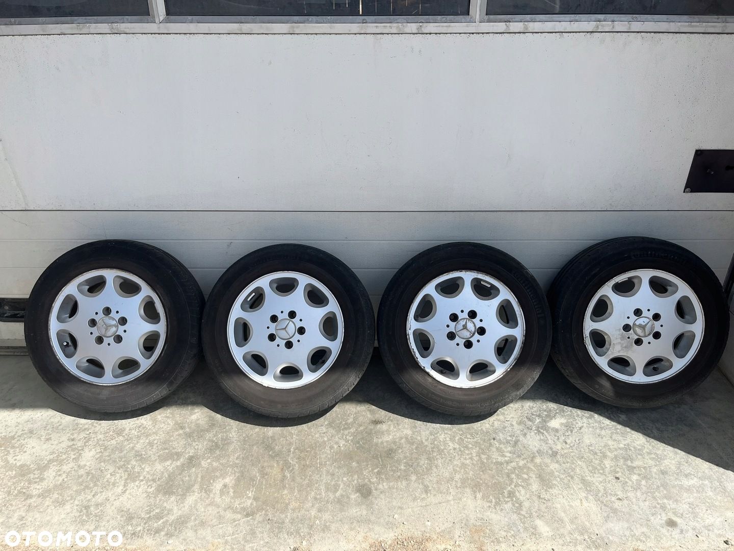 FELGI ALUMINIOWE ALUFELGI 15 MERCEDES W124 ET36 7Jx15 5X112 - 1