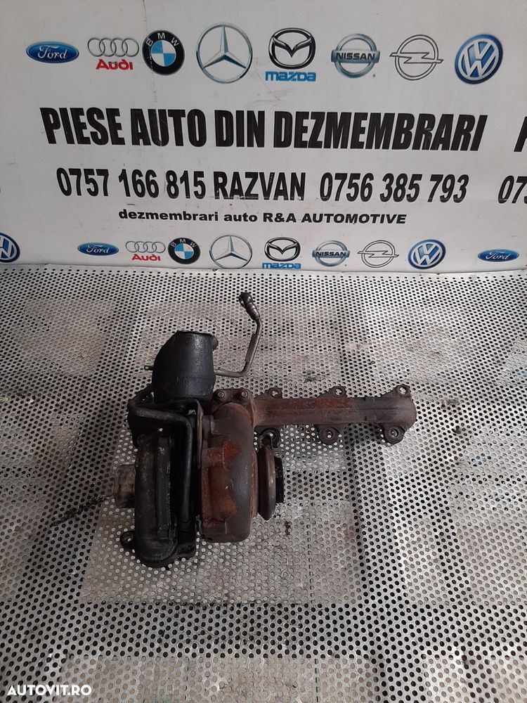 Turbo Turbina Ford Focus 2 Facelift C Max 1.6 Tdci 90 CP Euro 5 Motor GPDA Testata Cu Garantie Dezm - 6