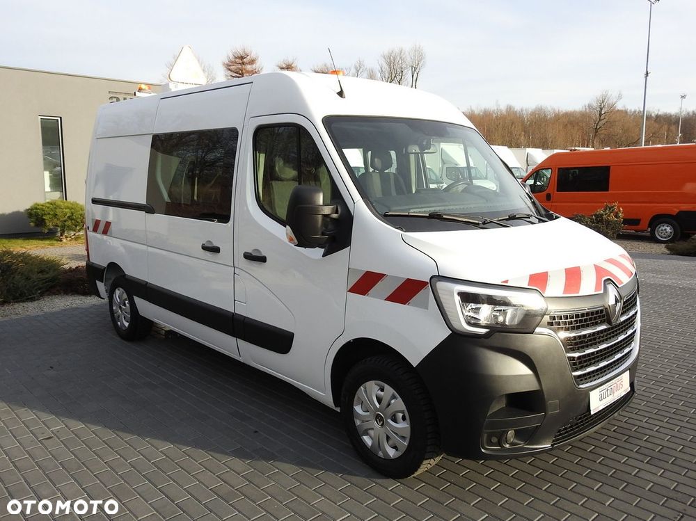 Renault MASTER FURGON BRYGADÓWKA  7 MIEJSC TEMPOMAT KLIMATYZACJA LEDY  135KM - 5