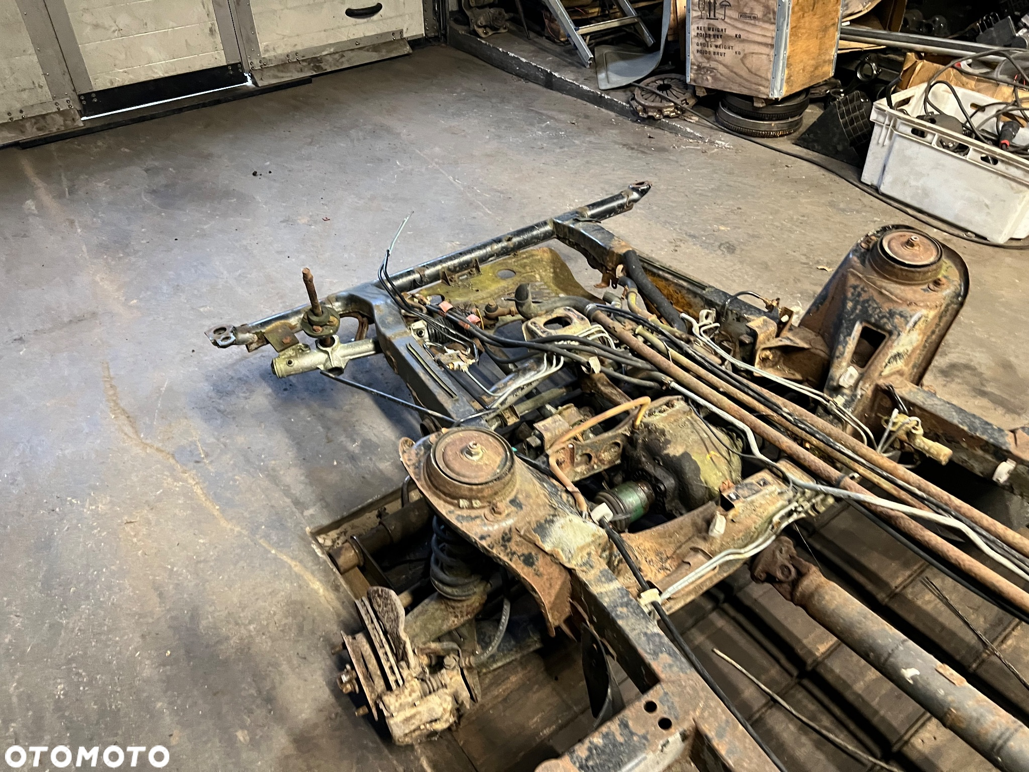 Podwozie Subaru libero e10 1.0b silnik skrzynia i inne - 4