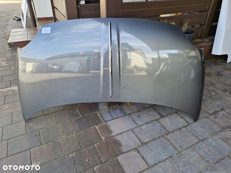 fiat 500 2014r maska pokrywa silnika przód przednia chrom - 10