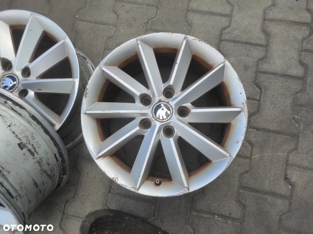 FELGI ALUMNIOWE ALUFELGI FELGI KOŁA 5X112 7J R16 ET45 3T0601025R AUDI A3 8P A4 B6 B7 VW CADDY TOURAN PASSAT B5 B6 B7 EOS SIROCCO GOLF 5 6 KOMBI JETTA PLUS SEAT LEON 2 ALTEA TOLEDO 3 ALTEA XL SKODA OCTAVIA 2 SUPERB 1 2 KOMPLET WYSYŁKA !!!! - 6