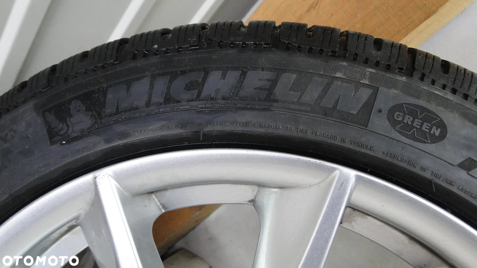 JAGUAR X-TYPE XF XJ F-PACE FELGI ALUMINIOWE OPONY 8.5x18 ET-49 245/45R18 - 9