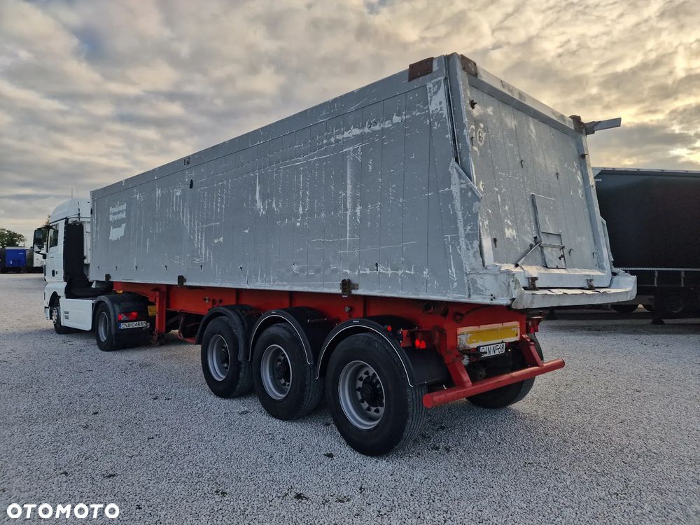 Janmil Naczepa WYWROTKA - osie SAF - hamulce BĘBNOWE - 12