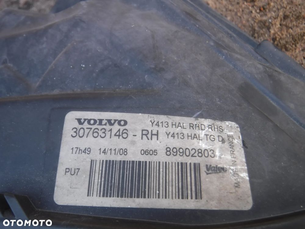 Volvo XC60 I lampa przod prawa lewa 30763146 30763145 - 6