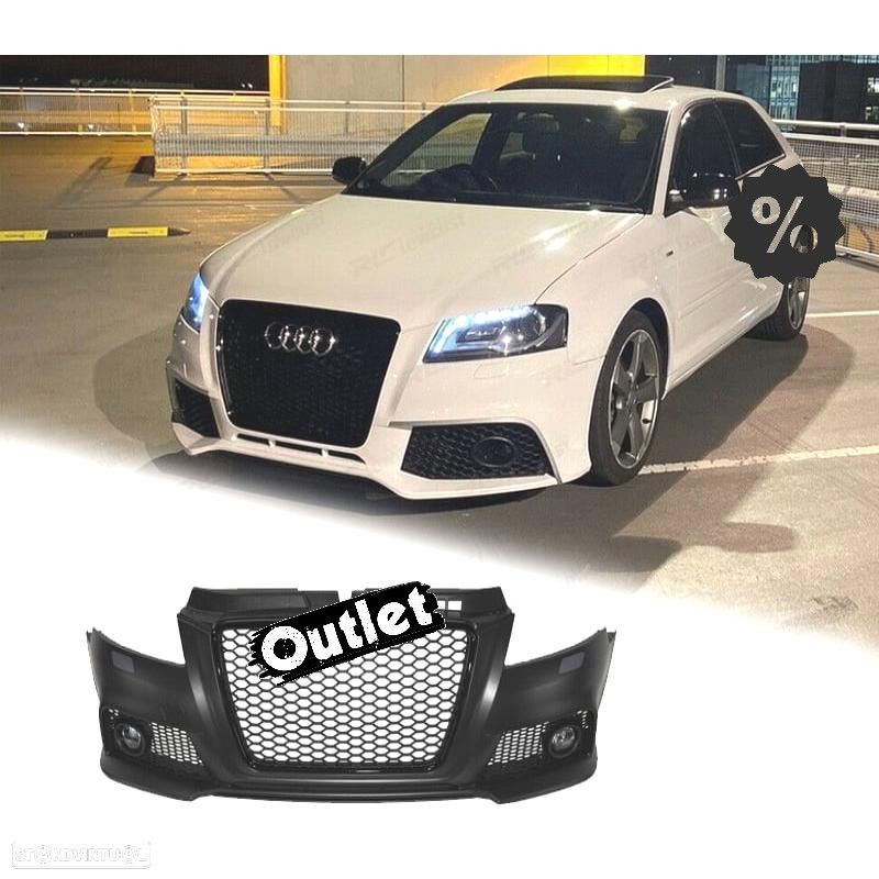 C002171C2 PARÁ-CHOQUES FRONTAL AUDI A3 8P 08-12 LOOK RS3 - 1