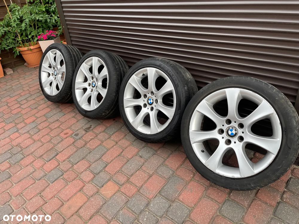 bmw e60 e61 felgi 18 et/is 43 8jx18 oryginał proste fulda 245/40/18 2022 rok - 1