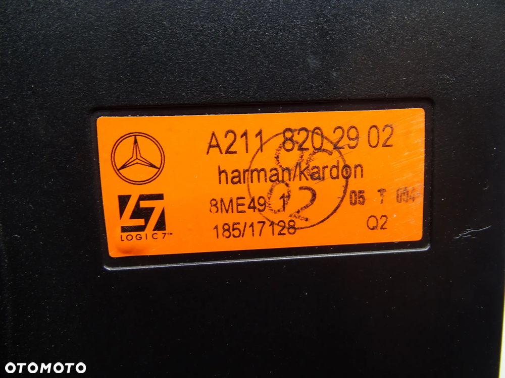 Mercedes E W211 Subwoofer Logic7 Harman Kardan - 5