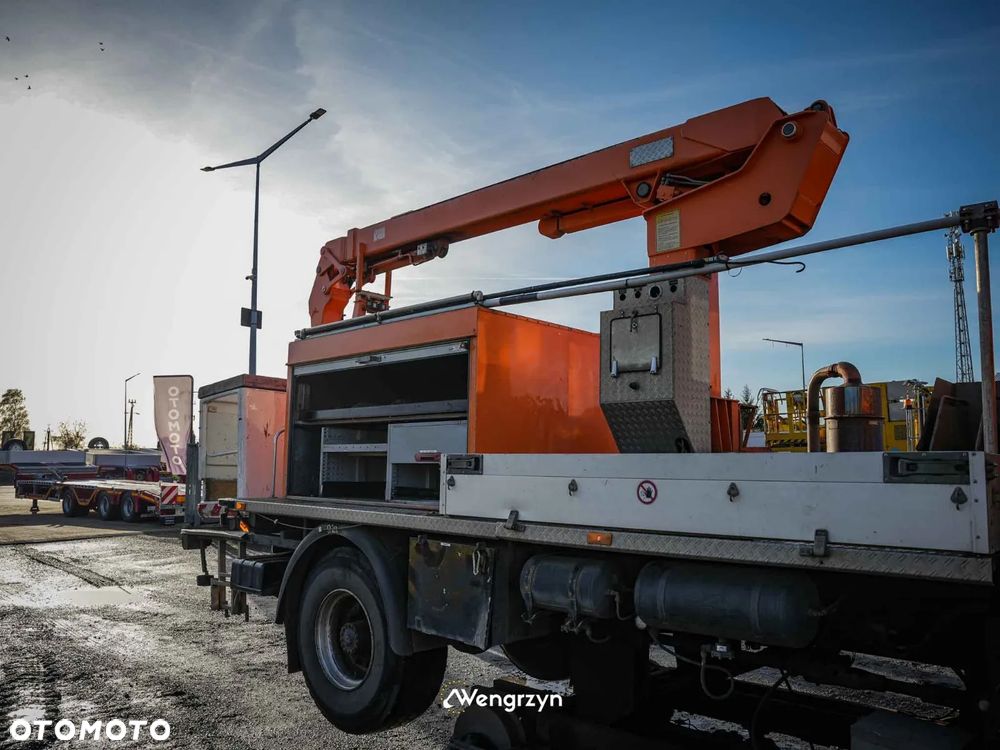 MAN MAN 14.170F Podnośnik koszowy - pojazd dwudrogowy do obsługi sieci trakcyjnej - 5