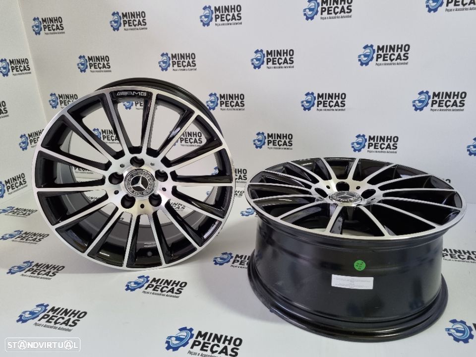 Jantes Mercedes (C63) AMG Turbine em 17 - 6