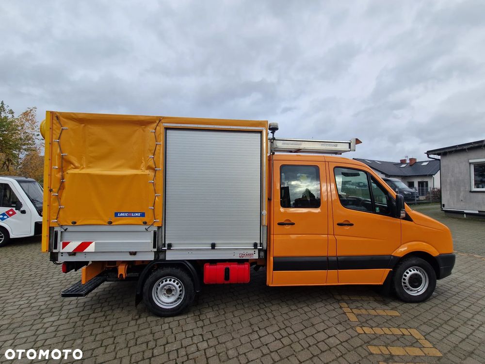 Volkswagen Crafter DOKA  DLA DROGOWCÓW Z SYGNALIZATOREM DROGOWYM - 9