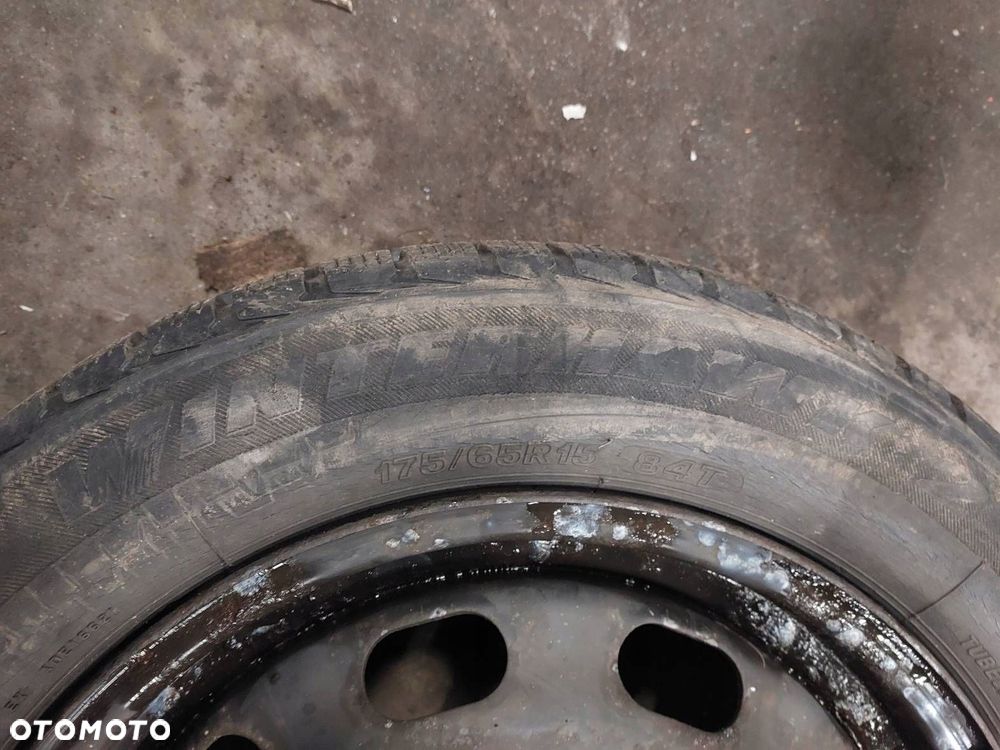 OPONY ZIMOWE 2 SZT 175/65R15 2009R FIRESTONE WINTERHAWK 2 - 4