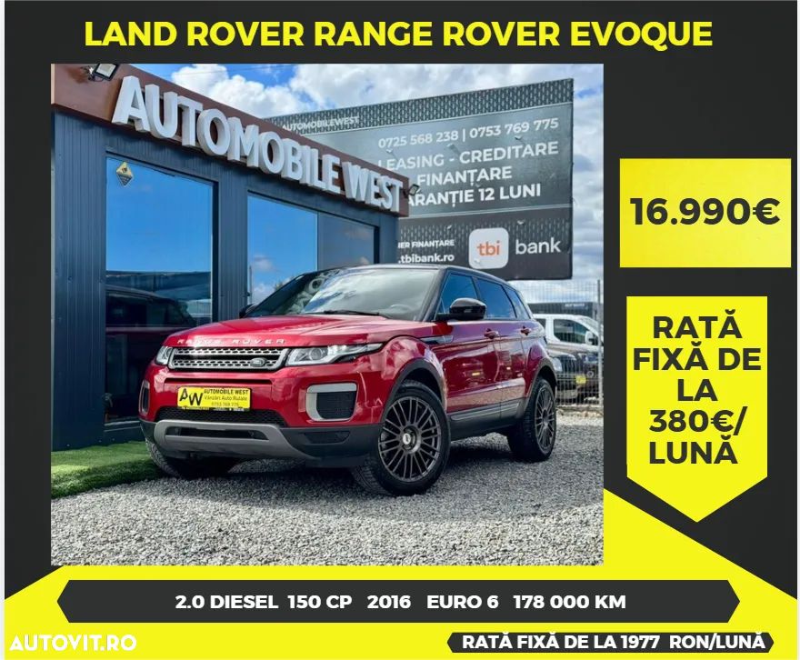 Land Rover Range Rover Evoque 2.0 l TD4 HSE Dynamic - 1