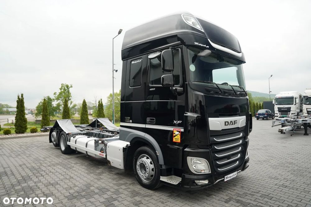 DAF XF 480 / BDF / 6X2 / SSC / KLIMA POSTOJOWA / DO PRZEWOZU KONTENERÓW / OŚ PODNOSZONA - 6