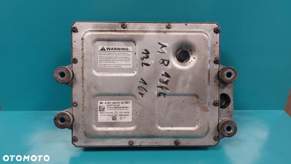 MERCEDES ACTROS MP4 E6 STEROWNIK SILNIKA MCM2 OM471-926 - 2