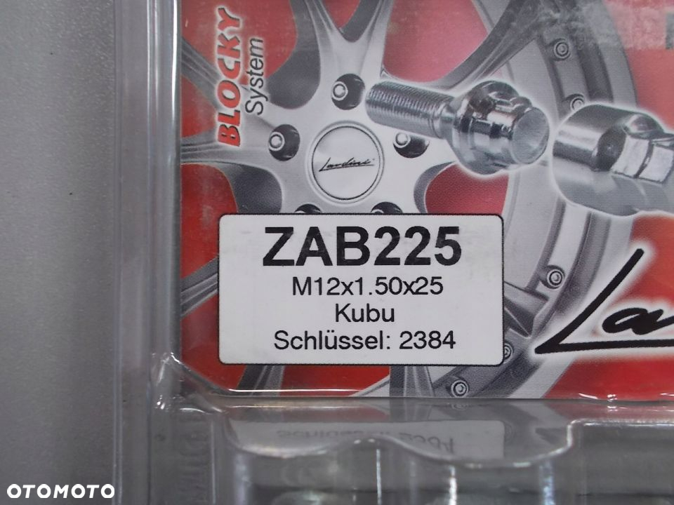 Śruby zabezpieczające M12x1,50 kula 25mm NOWE - 5