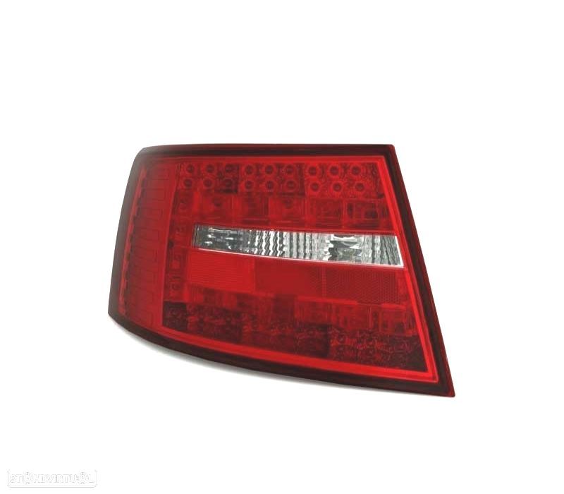FAROLINS TRASEIROS LED PARA AUDI A6 4F 04-08 - 1