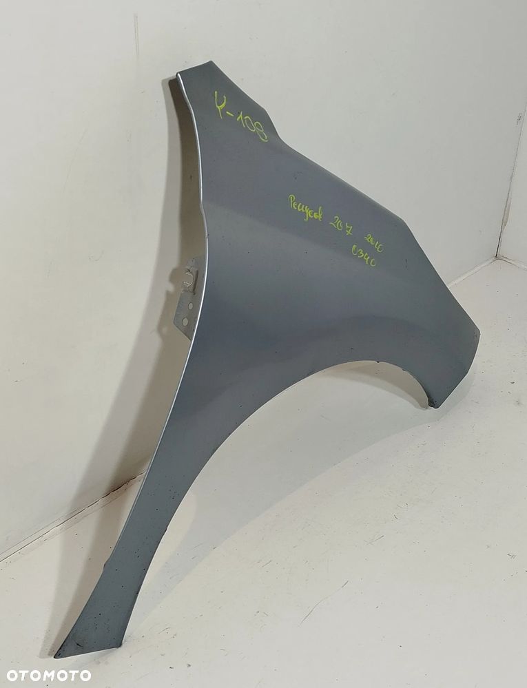 błotnik prawy przedni PEUGEOT 207 06-12 - 4