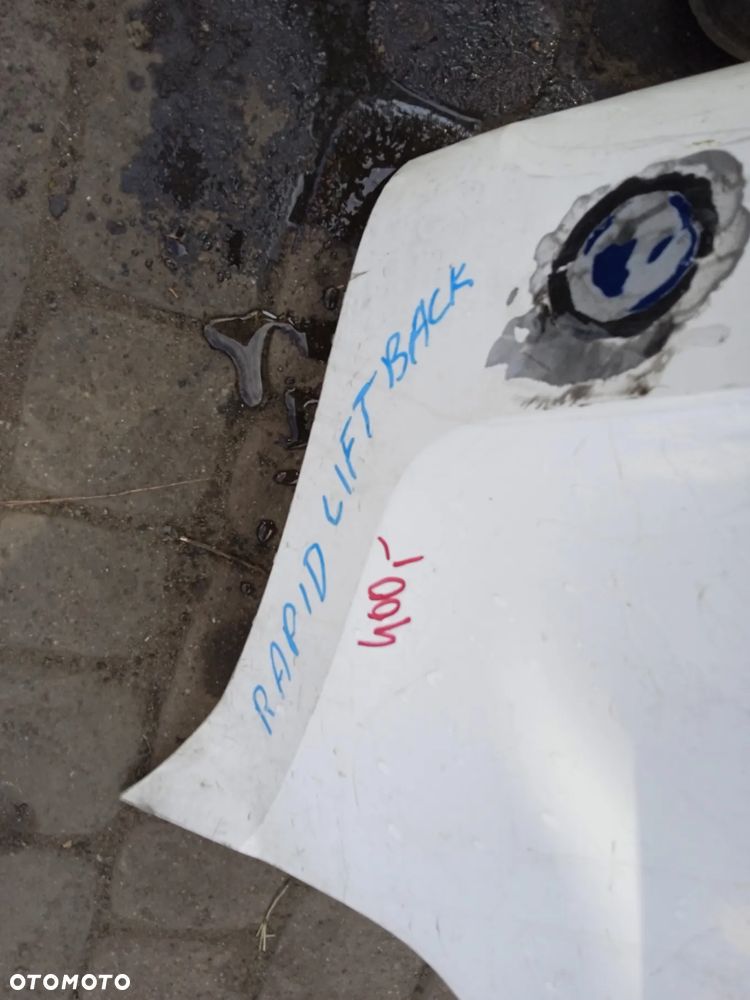 ZDERZAK TYLNY SKODA RAPID LIFTBACK KOD KOLORU LF9E - 10