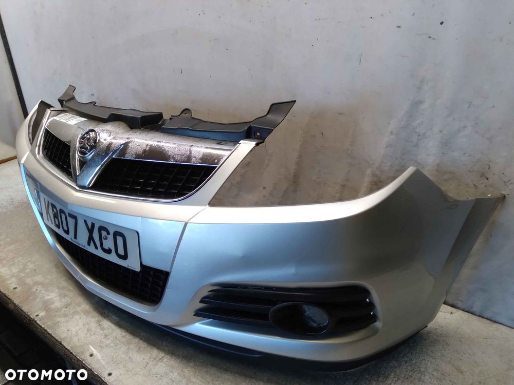 $ OPEL VECTRA C LIFT ZDERZAK PRZÓD PRZEDNI Z157 SREBRNY HALOGENY - 3