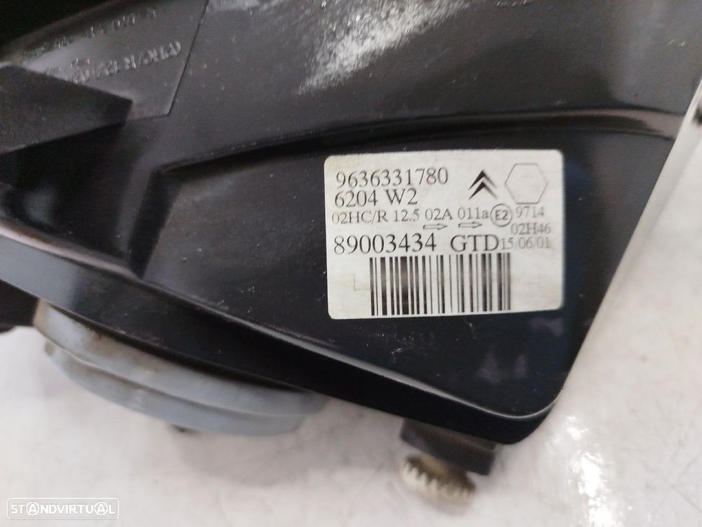 Farol/ Otica Dianteiro Esq Citroën Saxo (S0, S1) - 5