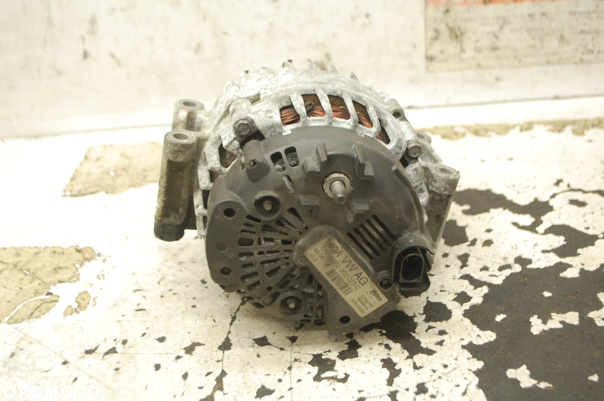 ALTERNATOR 06J903023C VALEO 140A SKODA SUPERB II 1.8 TSI AUDI SEAT VW - 2