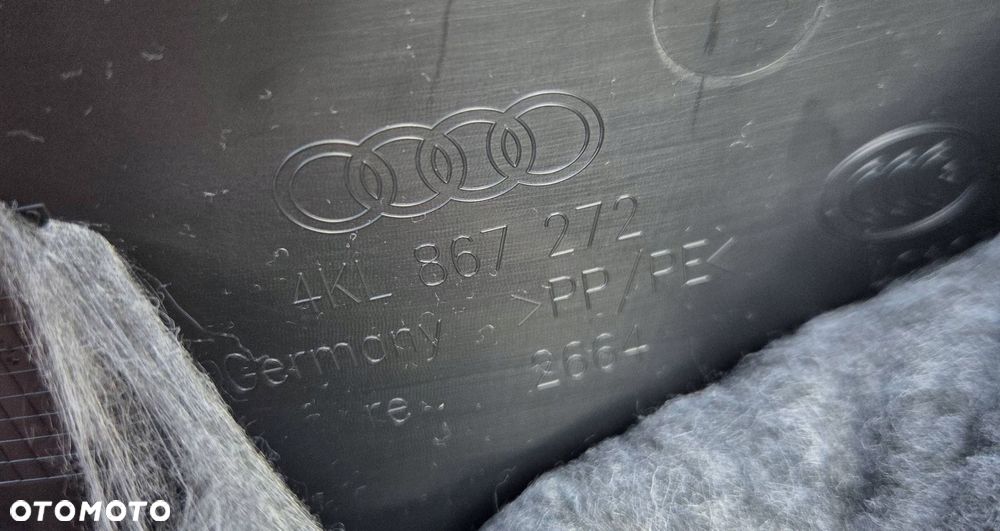 audi q8 e-tron sportback s tapicerka osłona słupka progu prawa 4kl867272 - 2