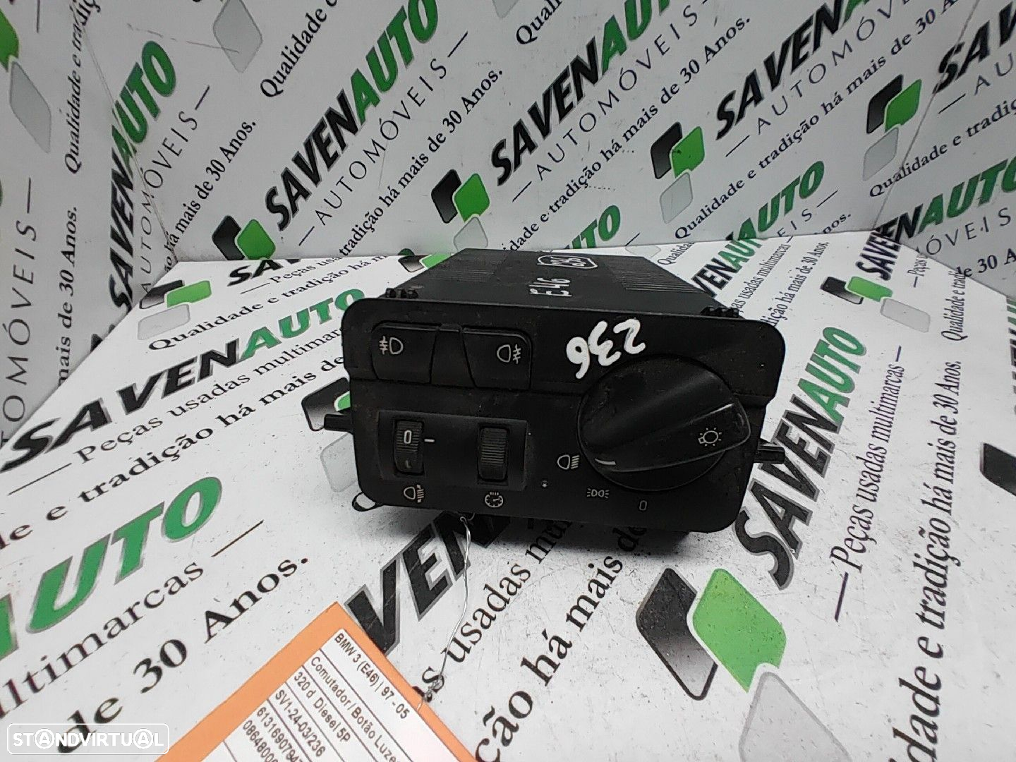 Comutador / Botão Luzes Bmw 3 (E46) - 5