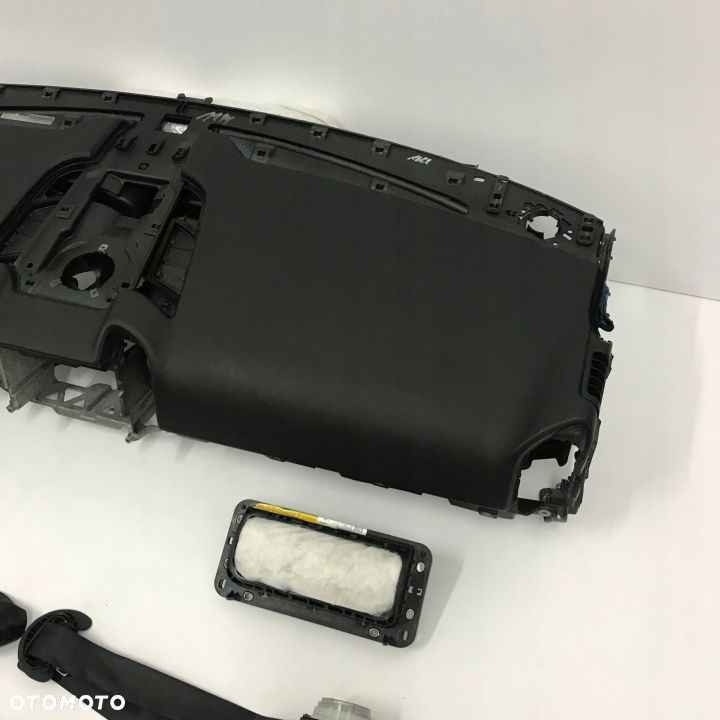 PORSCHE CAYENNE II 2 DESKA ROZDZIELCZA KONSOLA KOKPIT PULPIT PODUSZKI AIRBAG AIR BAG PASY KIT SET - 3