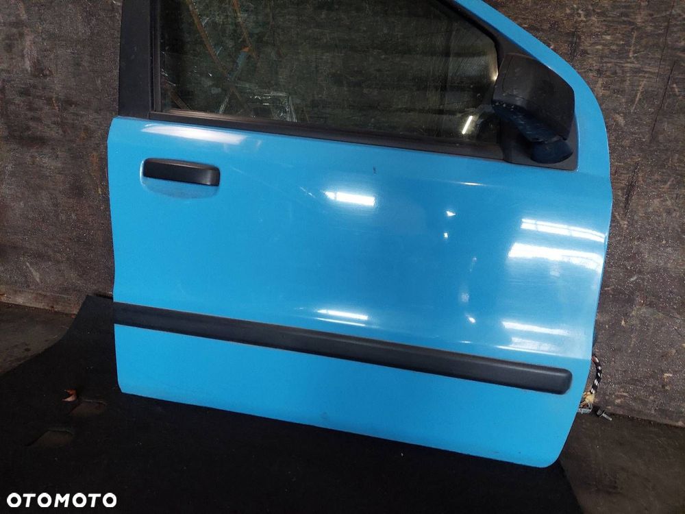 DRZWI KOMPLETNE PRAWY PRZÓD LUSTERKO PRAWE MANUALNE FIAT PANDA II 793 - 3
