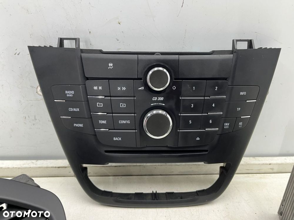 Radio Opel Insignia A 08-17r tuner CD 300 czytnik płyt panel sterowania wyświetlacz komplet 13326328 - 7
