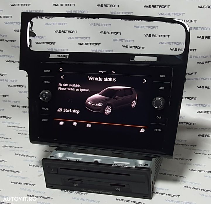 Navigatie Originala VW Golf 7 VII MIB 2 MIB2 Discover Media HARMAN - 1