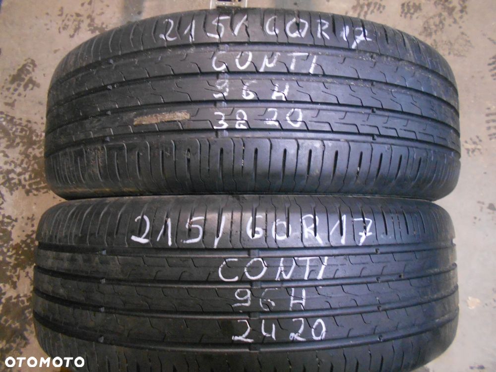 OPONY 215/60R17 CONTINENTAL ECO CONTACT 6 DOT 3820 / 2420   8MM - 1