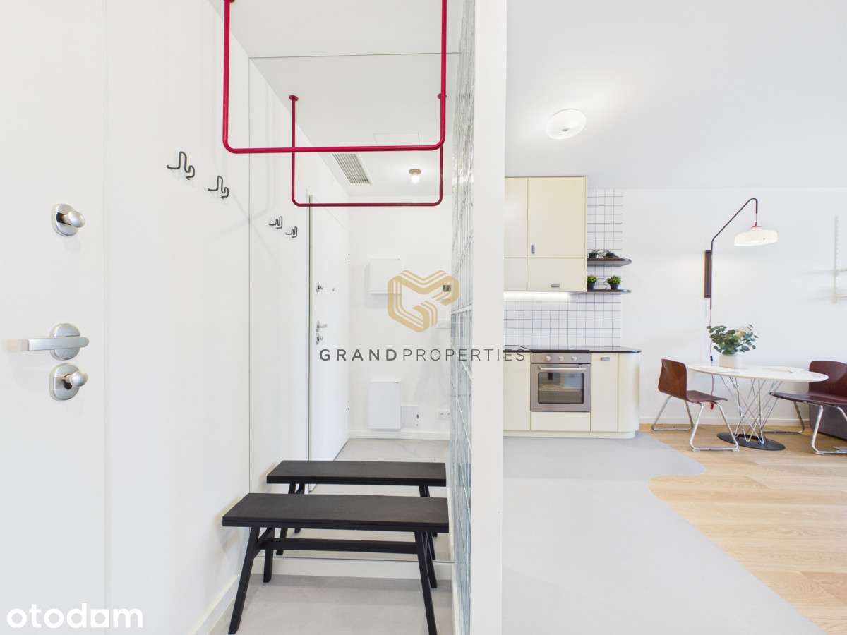 Kabaty, 2-pokojowy apartament z garażem i tarasem