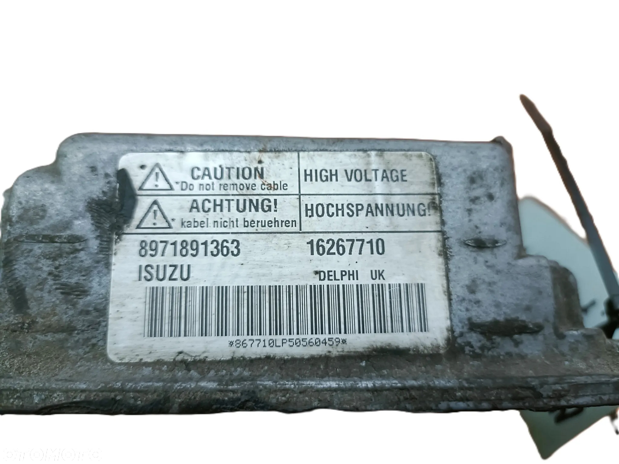 OPEL MERIVA A 02-10 1,7 CDTI ISUZU STEROWNIK MODUŁ POMPY WTRYSKOWEJ DELPHI 8971891363 * - 3