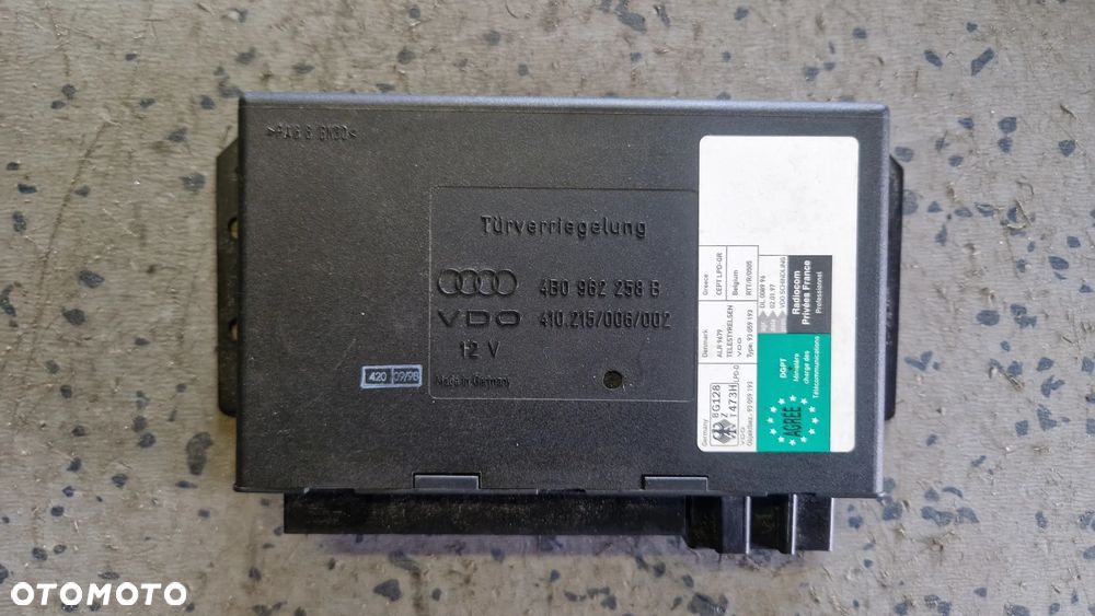 AUDI A6 C5 MODUŁ KOMFORTU 4B0962258B - 1