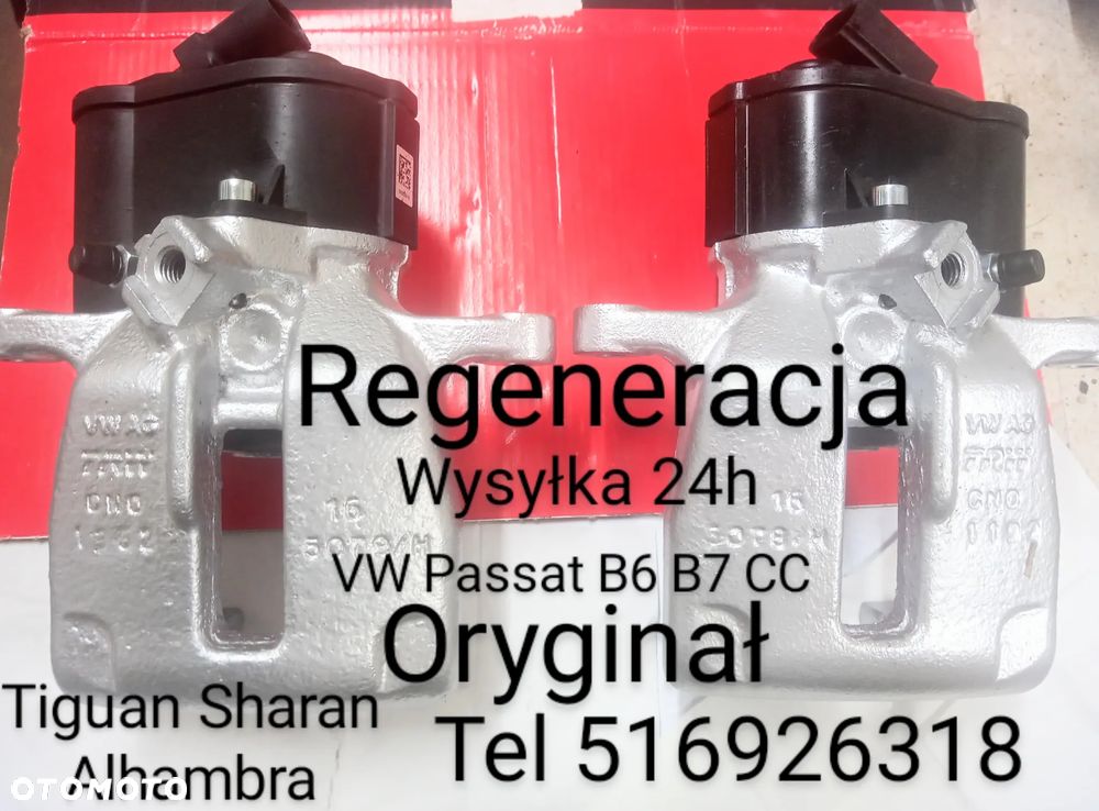 ZACISK HAMULCOWY VW PASSAT B5 B6 B7 B8 CC TIGUAN SHARAN ARTEON ALHAMBRA GOLF VII AUDI A6C6 C5 C7 A4 B8 A8 D3 D4,Q3,Q5,A5,MAZDA CX5 CX7 CX9 MAZDA 6, VOLVO S60 V60 XC60 XC70 V70 S80 HYUNDAI i40,i30,KONA TUCSON KIA SPORTAGE CEED, PROCEED OPTIMA LANCIA THESIS FORD MONDEO MK4,MK5,V, FUSION GALAXY S-MAX KUGA 2 ,3 ESPACE ,EDGE,BENTLEY CONTINENTAL RENAULT SCENIC III MEGANE III TALISMAN SKODA Octavia III Superb III QUAD CF MOTO LIGIER X Too NOVA MICROCAR MC1 MC2 Cargo,IVECO Daily  BMW 5 Mercedes - 2