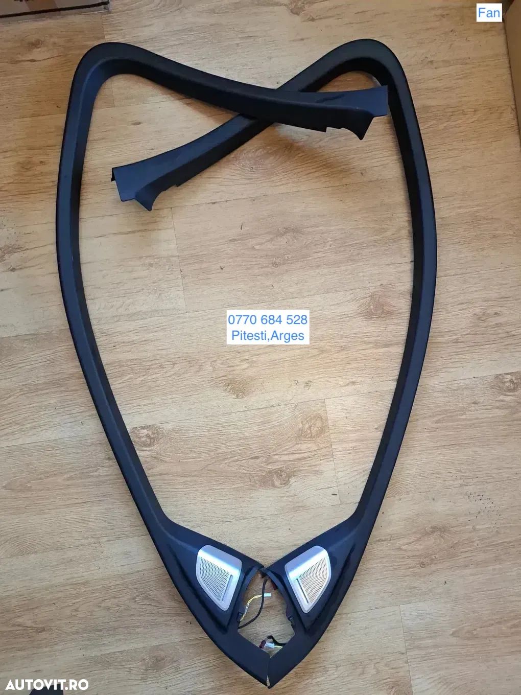 Ornament rama capac usa stanga dreapta fata cu difuzor boxa bang & olufsen bmw X6 F16 F86 - 1