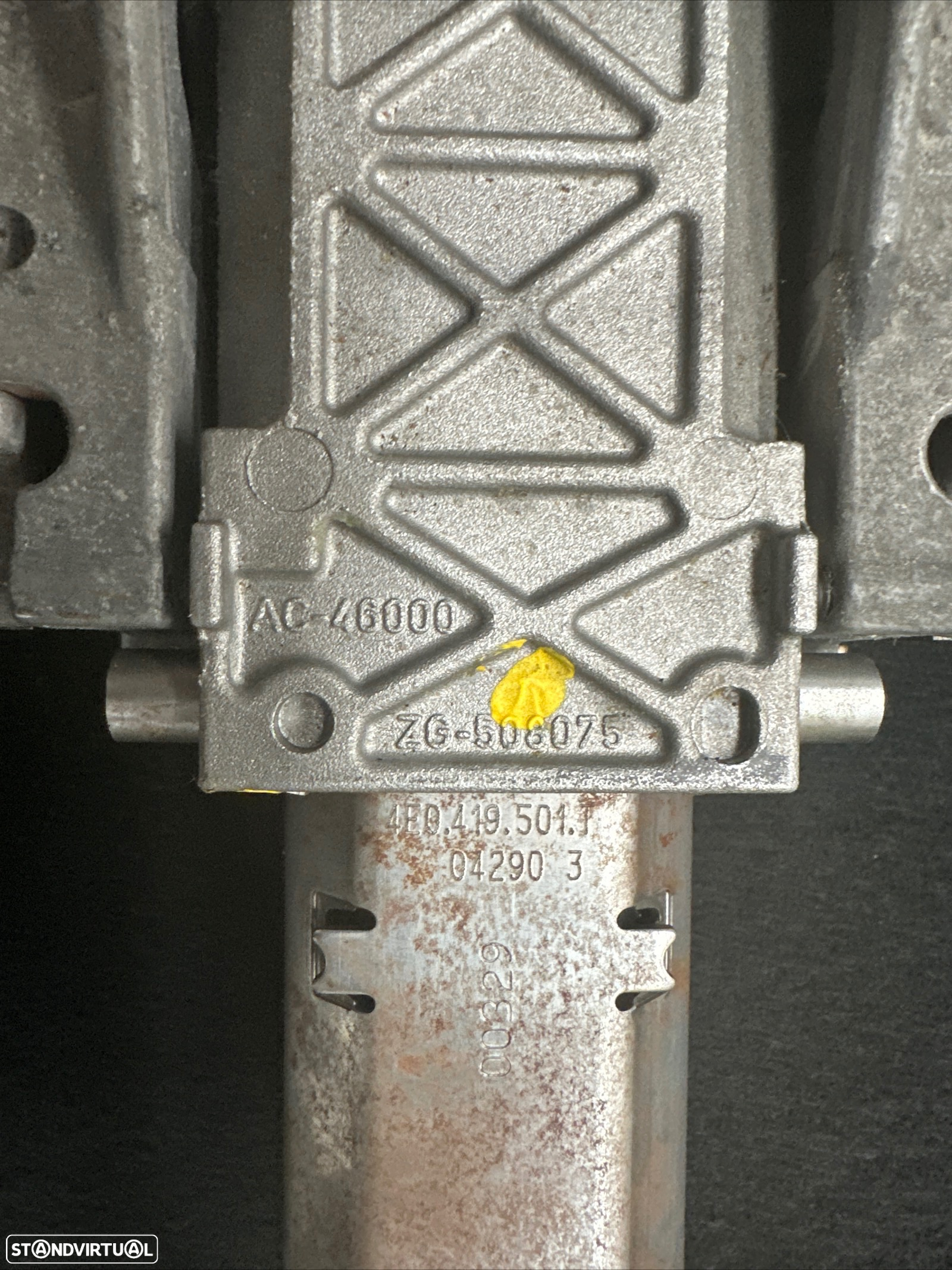 Original Audi A8 D3 4E0 2003+  Elétrico  coluna de direção coluna de volante - 6