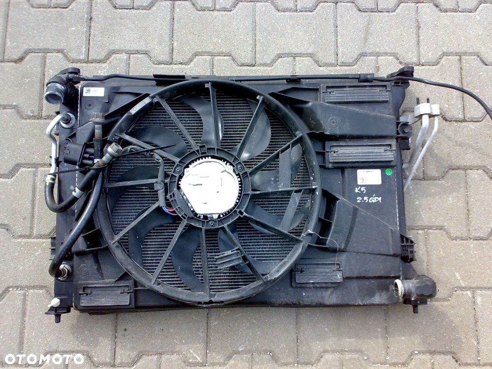 kia k5 2020 2022 2.5gdi chłodnice chłodnica wentylator kpl. - 1